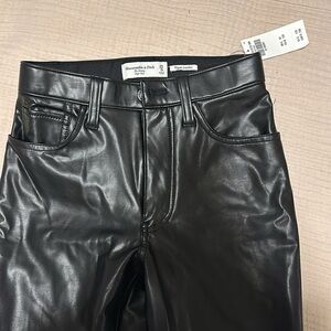 Abercrombie leather pants